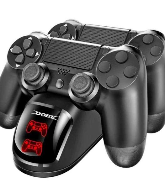 Manette de Dock Double Controller pour PlayStation 4 PS4 Noir